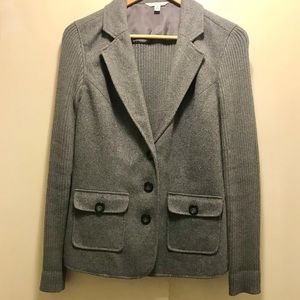 SALE Cabi Knit & Wool Grey Jacket